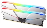 Оперативная память 16 Gb 4800 MHz NETAC SHADOW RGB Silver (NTSRD5P48DP-16S)
