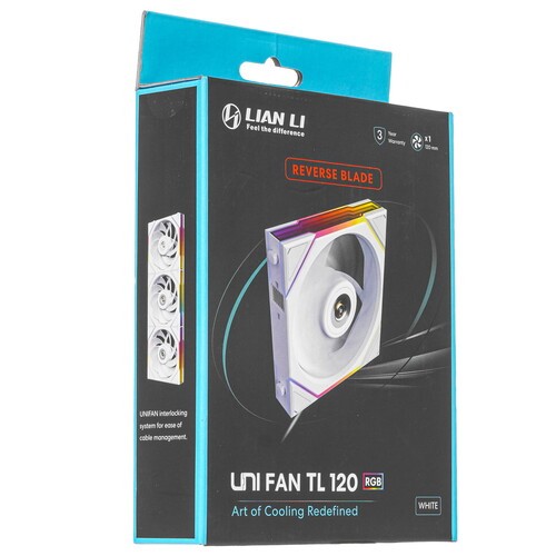 Вентилятор для корпуса Lian Li UNI FAN TL LED 120 Reverse ARGB White (G99.12RTL1W.R0)