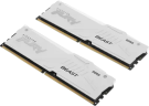 Оперативная память 64 Gb 6000 MHz Kingston FURY Beast RGB White (KF560C30BWAK2-64)