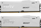 Оперативная память 64 Gb 6000 MHz Kingston FURY Beast RGB White (KF560C30BWAK2-64)