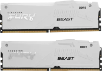 Оперативная память 64 Gb 6000 MHz Kingston FURY Beast RGB White (KF560C30BWAK2-64)