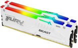 Оперативная память 64 Gb 6000 MHz Kingston FURY Beast RGB White (KF560C30BWAK2-64)