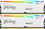 Оперативная память 64 Gb 6000 MHz Kingston FURY Beast RGB White (KF560C30BWAK2-64)