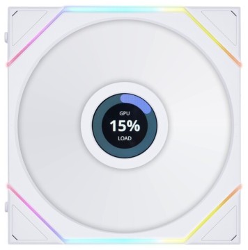 Вентилятор для корпуса Lian Li UNI FAN TL LCD 140 Reverse 14RTLLCD1W ARGB White (G99.14RTLLCD1W.R0)