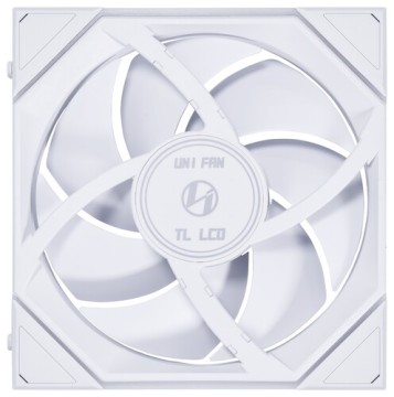 Вентилятор для корпуса Lian Li UNI FAN TL LCD 140 Reverse 14RTLLCD1W ARGB White (G99.14RTLLCD1W.R0)