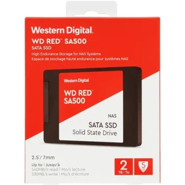 Твердотельный накопитель Western Digital 2000 Gb Red WDS200T1R0A