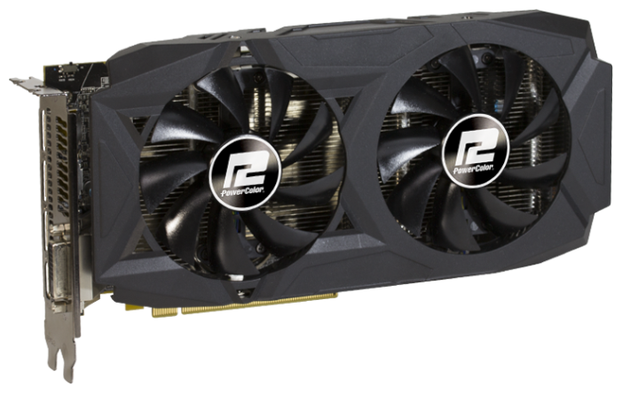 Видеокарта PowerColor (AXRX 580 8GBD5-DHDV2/OC) Radeon RX 580 8GB Red Dragon
