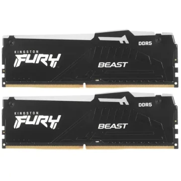 Оперативная память 64 Gb 5200 MHz Kingston FURY Beast RGB XMP (KF552C40BBAK2-64)