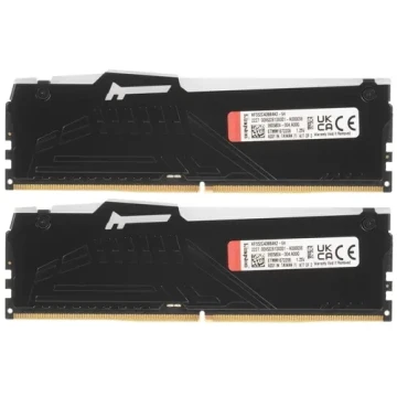 Оперативная память 64 Gb 5200 MHz Kingston FURY Beast RGB XMP (KF552C40BBAK2-64)