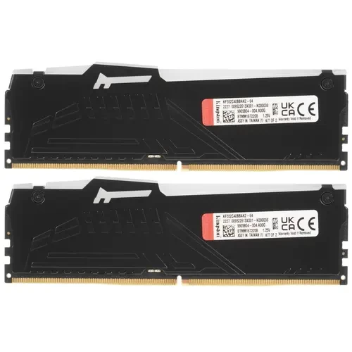 Оперативная память 64 Gb 5200 MHz Kingston FURY Beast RGB XMP (KF552C40BBAK2-64)