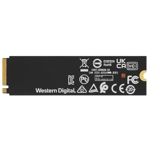 Твердотельный накопитель Western Digital 1000 Gb SN770 Black (WDS100T3X0E)