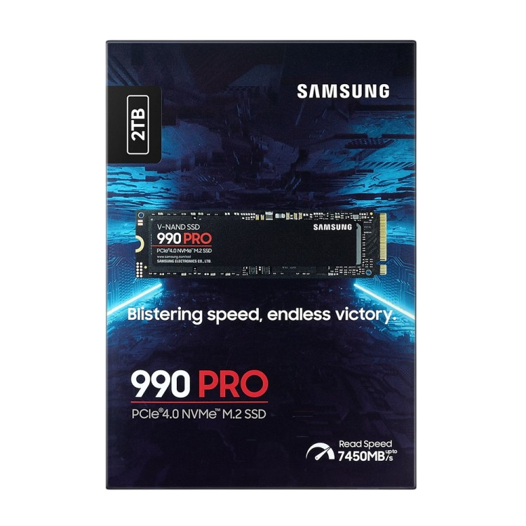 Твердотельный накопитель Samsung 2000 Gb 990 PRO (MZ-V9P2T0BW)