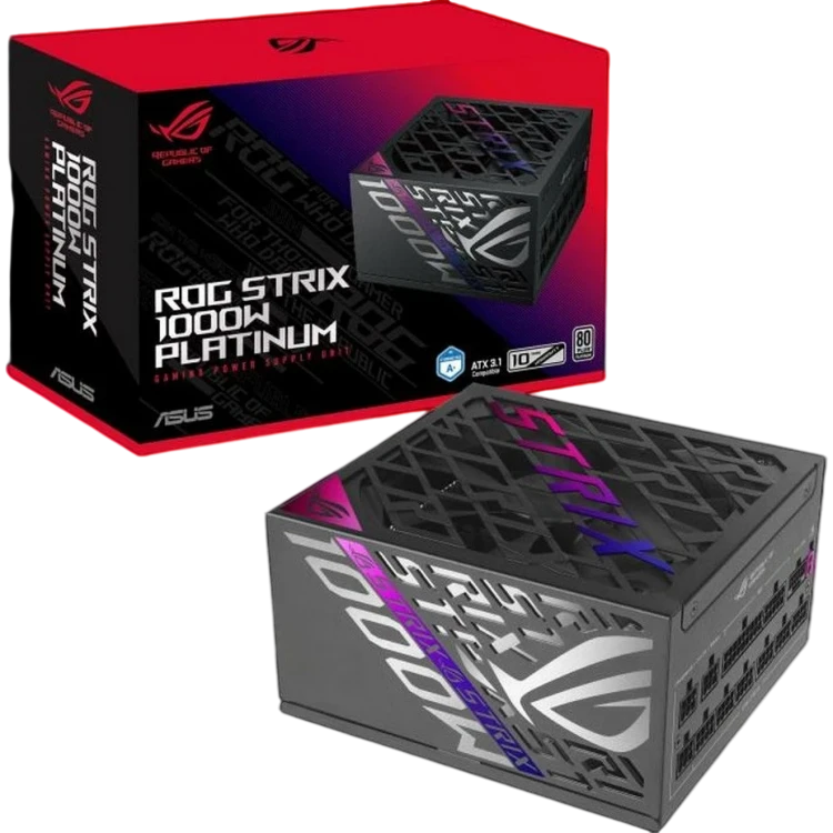 Блок питания ASUS 1000W ROG-STRIX-1000P-GAMING (90YE00W1-B0NA00) 16 Pin (PCIe 5.0 Connector Cable Details)