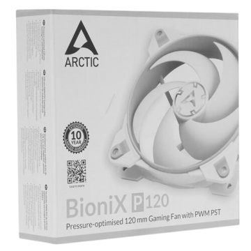 Вентилятор для корпуса Arctic Cooling BioniX P120 Grey/White PWM ACFAN00167A PWM