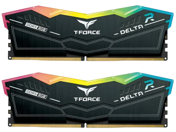 Оперативная память 64 Gb 6400 MHz Team Group T-FORCE DELTA RGB Black (FF3D564G6400HC30CDC01)