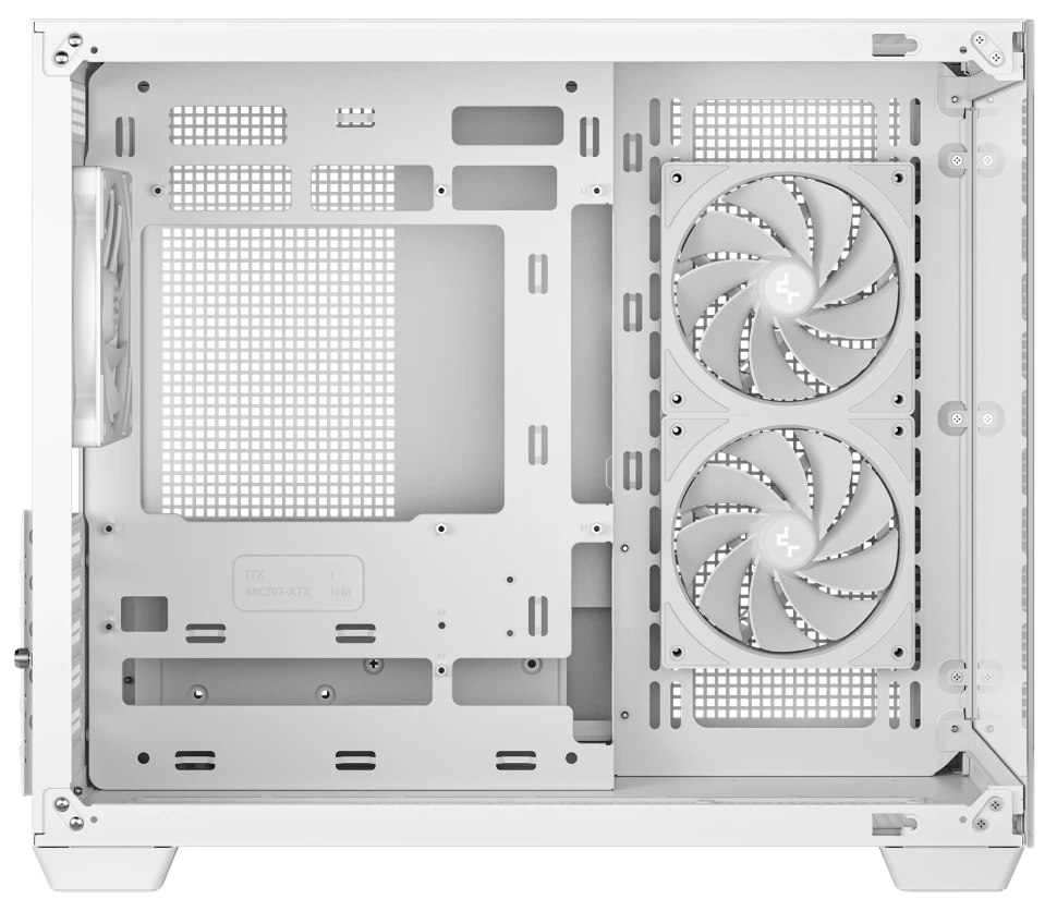 Компьютерный корпус Deepcool CG330 3F WH ARGB White