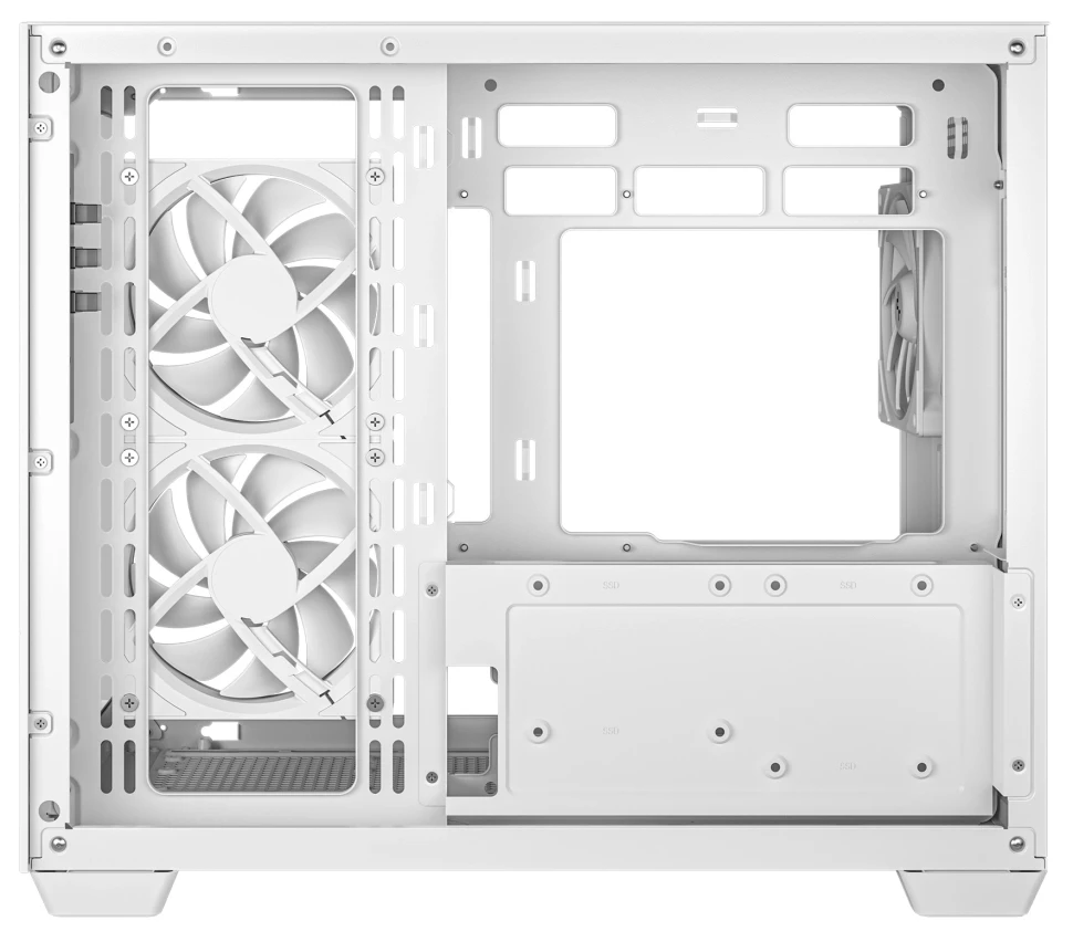 Компьютерный корпус Deepcool CG330 3F WH ARGB White