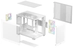Компьютерный корпус Deepcool CG330 3F WH ARGB White