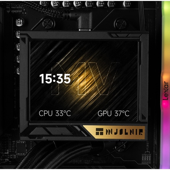 Система жидкостного охлаждения для процессора Thermalright Mjolnir Vision 360 UB Pro ARGB Black (TRMV360UBPROAB)