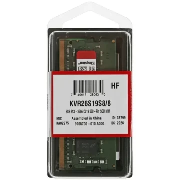 Оперативная память 8 Gb 2666 MHz Kingston (KVR26S19S8/8)