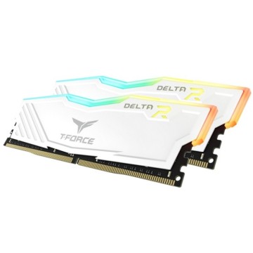 Оперативная память 16 Gb 3600 MHz Team Group T-FORCE DELTA RGB White (TF4D416G3600HC18JDC01) RTL