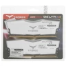Оперативная память 16 Gb 3600 MHz Team Group T-FORCE DELTA RGB White (TF4D416G3600HC18JDC01) RTL