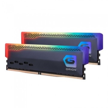 Оперативная память 16 Gb 3200 MHz GEIL ORION RGB Titanium Gray (GOSG416GB3200C16ADC)