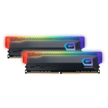 Оперативная память 16 Gb 3200 MHz GEIL ORION RGB Titanium Gray (GOSG416GB3200C16ADC)