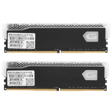 Оперативная память 16 Gb 3200 MHz GEIL ORION RGB Titanium Gray (GOSG416GB3200C16ADC)