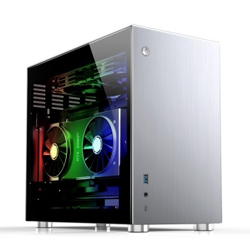 Компьютерный корпус JONSBO V10-G TG Silver