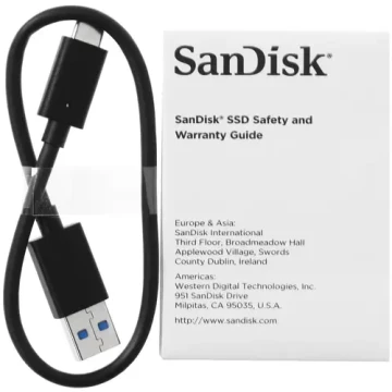 Внешний SSD SANDISK 1000 Gb EXT. SDSSDE30-1T00-G25