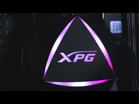 Компьютерный корпус ADATA XPG DEFENDER TG Black (DEFENDER-BKCWW)-video