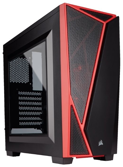 Компьютерный корпус Corsair CARBIDE SERIES SPEC-04 Black/Red CC-9011107-WW