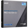 Материнская плата MSI PRO H610M-G