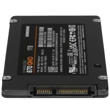Твердотельный накопитель Samsung 1000 Gb 870 QVO (MZ-77Q1T0BW)