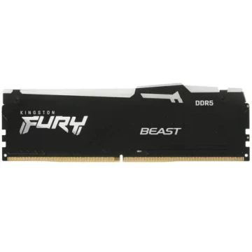 Оперативная память 8 Gb 5200 MHz Kingston FURY Beast RGB EXPO Black (KF552C36BBEA-8)