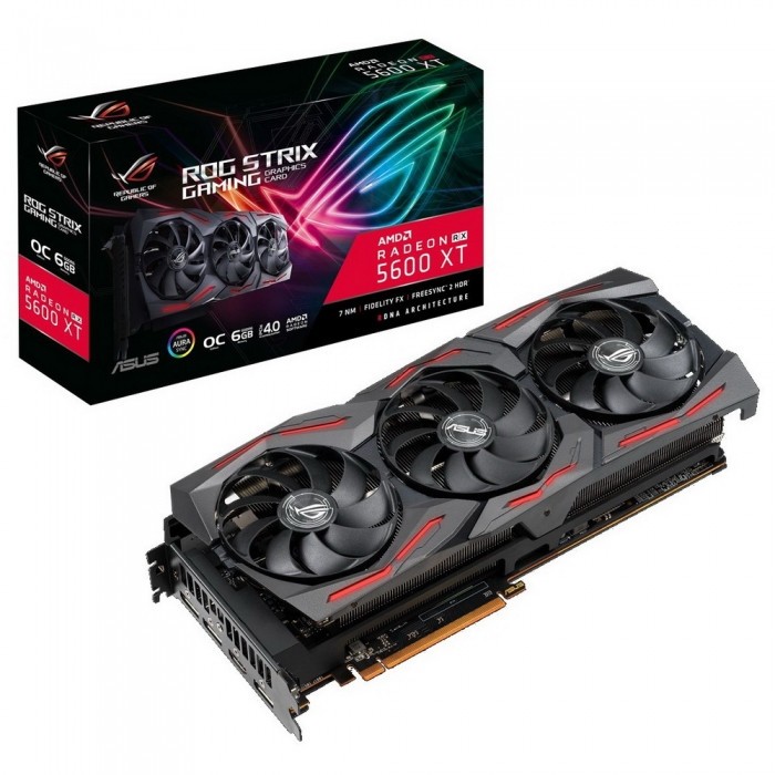 Видеокарта ASUS (ROG-STRIX-RX5600XT-T6G-GAMING) AMD Radeon RX 5600 XT 6GB ROG STRIX GAMING TOP
