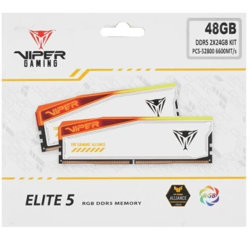Оперативная память 48 Gb 6600 MHz PATRIOT VIPER ELITE 5 TUF Gaming (PVER548G66C34KT)