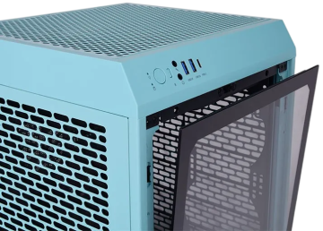 Компьютерный корпус Thermaltake The Tower 200 TG Turquoise Blue (CA-1X9-00SBWN-00)
