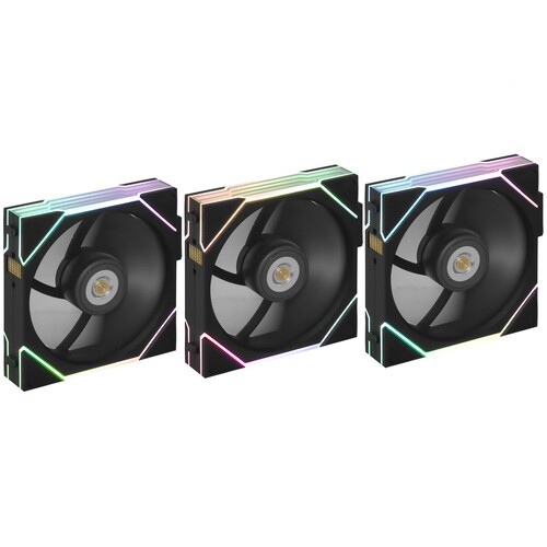 Комплект вентиляторов для корпуса Lian Li UNI FAN TL LED 120 Reverse ARGB Black (G99.12RTL3B.R0)