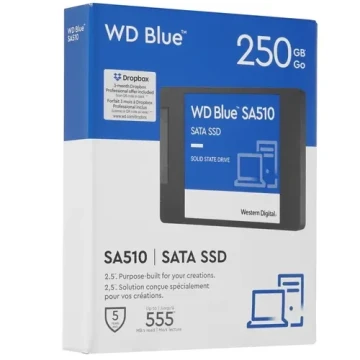 Твердотельный накопитель Western Digital 250 Gb Blue (WDS250G3B0A)