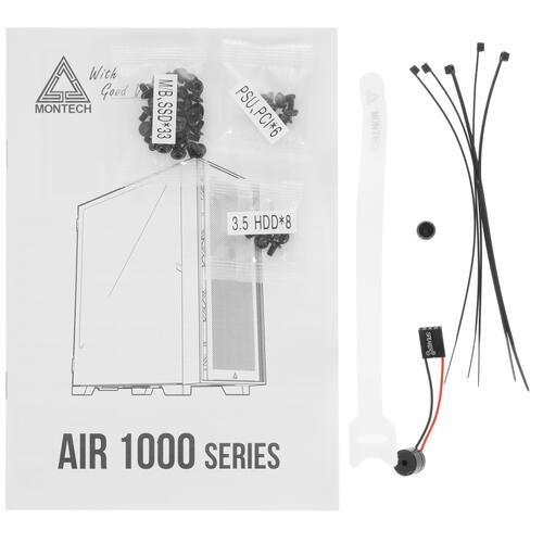 Компьютерный корпус Montech AIR 1000 LITE White (AIR1000LW)
