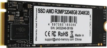 Твердотельный накопитель AMD 2000 Gb Radeon R3 Series (R3MP32048G8)