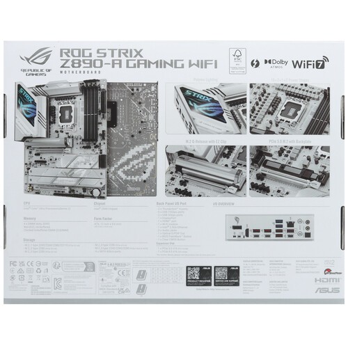 Материнская плата ASUS ROG STRIX Z890-A GAMING WIFI (90MB1I90-M0EAY0)