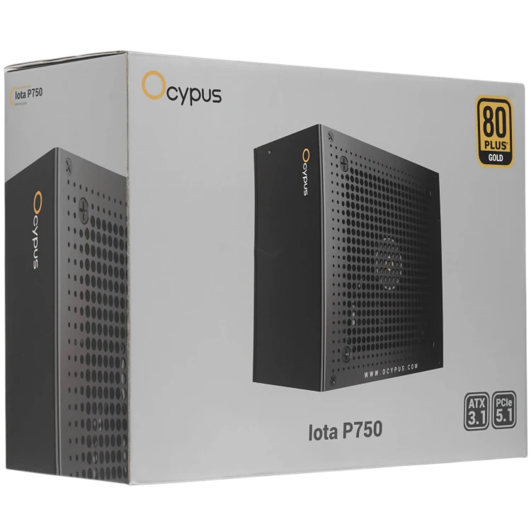 Блок питания Ocypus 750W Iota P750 (Iota-P750-G1FFBK024X-EU) 16 Pin (PCIe 5.0 Connector Cable Details)