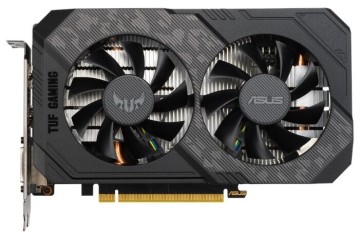 Видеокарта ASUS (TUF-GTX1650S-O4G-GAMING) GeForce GTX 1650 SUPER 1530MHz PCI-E 3.0 4096MB 12002MHz 128 bit DVI HDMI DisplayPort HDCP TUF Gaming OC