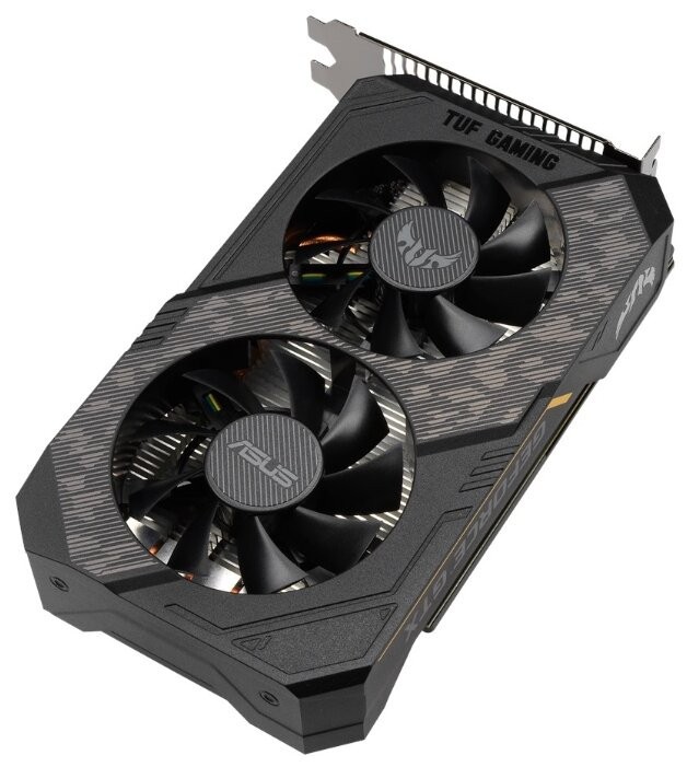 Видеокарта ASUS (TUF-GTX1650S-O4G-GAMING) GeForce GTX 1650 SUPER 1530MHz PCI-E 3.0 4096MB 12002MHz 128 bit DVI HDMI DisplayPort HDCP TUF Gaming OC