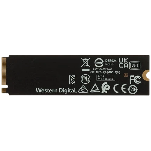 Твердотельный накопитель Western Digital 1000 Gb SN500 Blue (WDS100T4B0E)