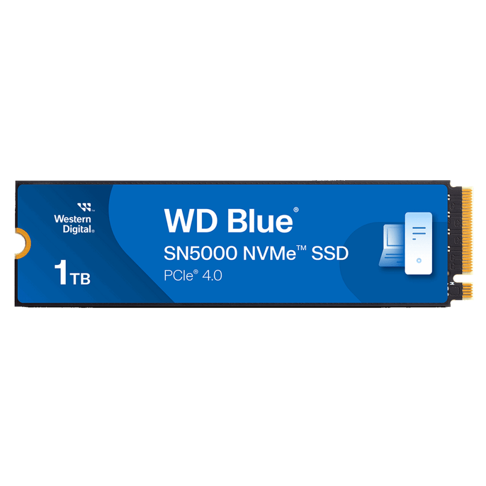 Твердотельный накопитель Western Digital 1000 Gb SN500 Blue (WDS100T4B0E)