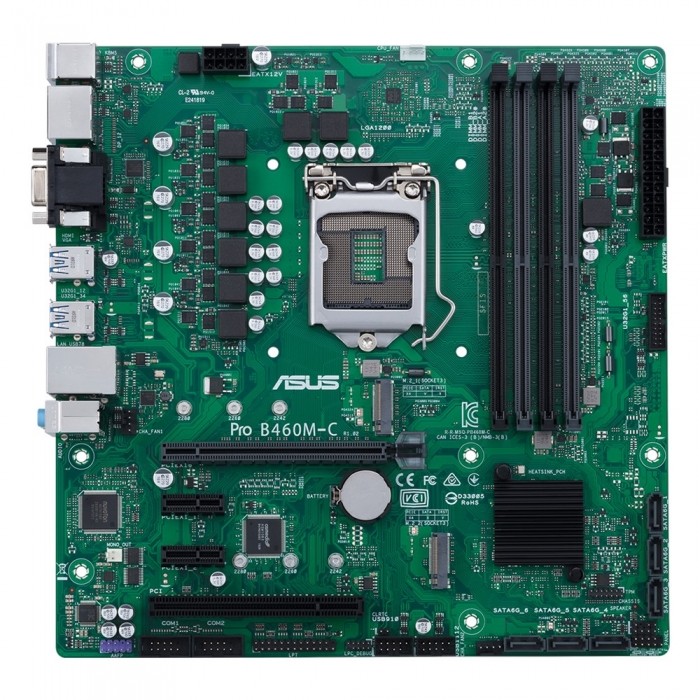 Материнская плата ASUS PRO B460M-C/CSM